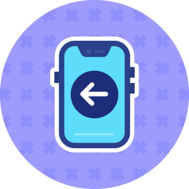 Uygulama modern simgesinin vektör illüstrasyonu