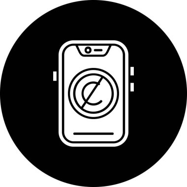 Vektör Mobil simge illüstrasyonu