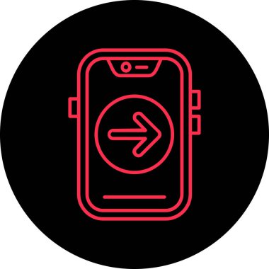 Vektör saati Ico, vektör illüstrasyonu