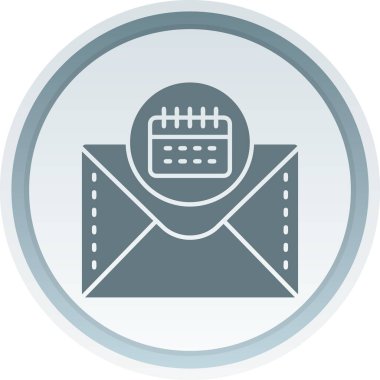 posta vektör simgesi modern basit illüstrasyon