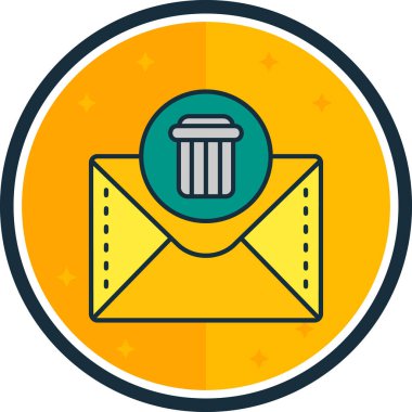 E- posta simgesi vektör illüstrasyonu