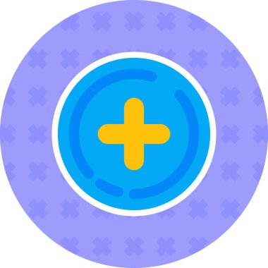 Pusula. Web simgesi basit illüstrasyon