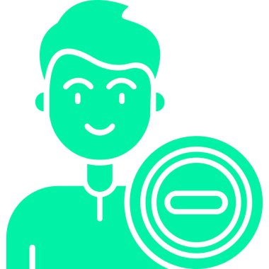 avatar. Web simgesi basit tasarım