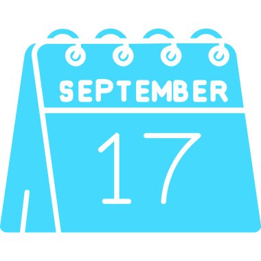 Takvim simgesinin vektör illüstrasyonu