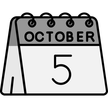 Takvim Eylül simgesi, basit biçim