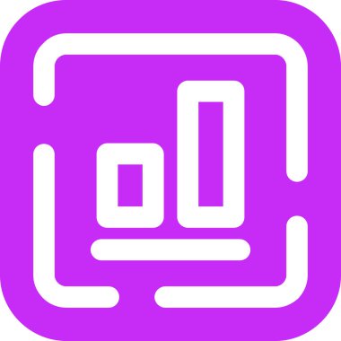 Tek bir simgenin vektör illüstrasyonu