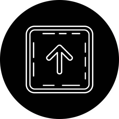 ok simgesi vektör illüstrasyonu