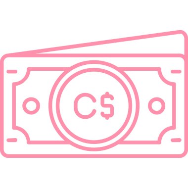 banknot nakit dolar simgesi