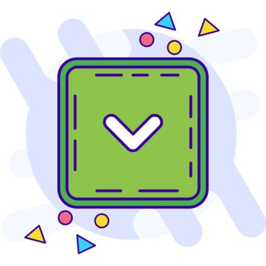 Simge tasarım vektörünü kontrol et