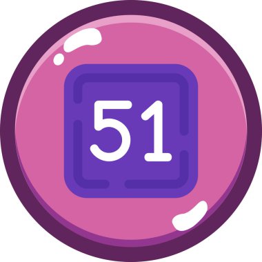 55 modern simge, vektör illüstrasyonu