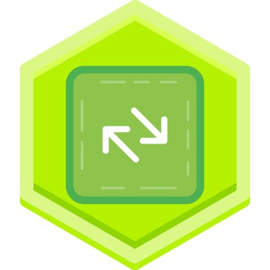 ok vektörü simgesi modern basit illüstrasyon