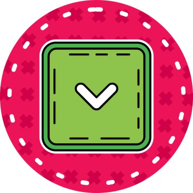 Kumar ikonu vektör illüstrasyonu