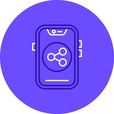 Vektör illüstrasyonu, seo modern simge