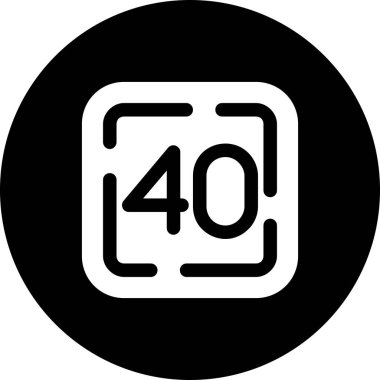 seo modern simgesinin vektör illüstrasyonu