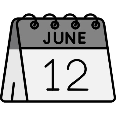 Takvim simge tasarlamak vektör