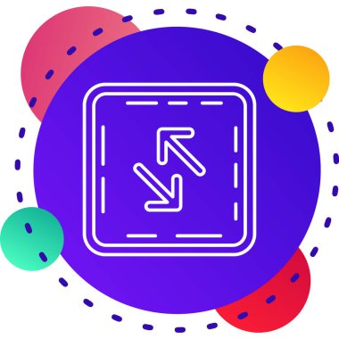 Çizgi basketbol topu simgesi beyaz arkaplanda izole edildi. Spor sembolü. Renkli taslak konsepti. Vektör