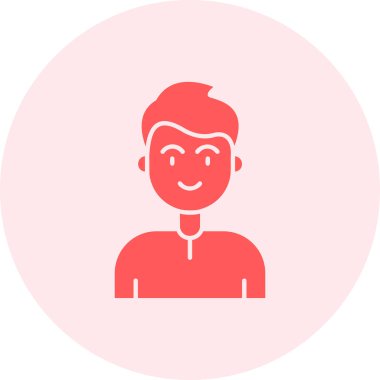 Erkek simgesi, vektör illüstrasyonu