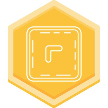 Harita. Web simgesi basit illüstrasyon