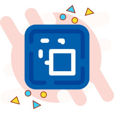 kart simge vektör çizim