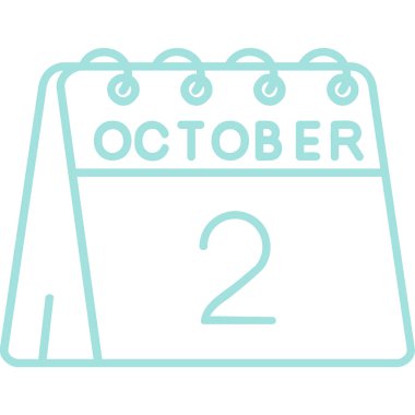 Takvim Eylül simgesi, vektör illüstrasyonu