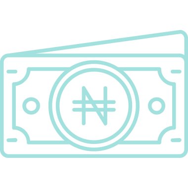 Dolar banknot simgesi vektör çizimi tasarımı