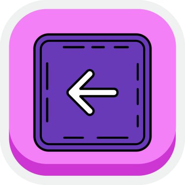 ok simgesi vektör illüstrasyonu