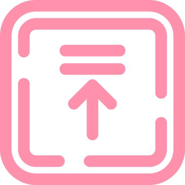 ok yönü ok simgesi ana hat biçiminde