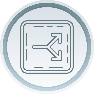 Eşsiz Vektör Satırı Simgesi