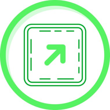 ok simgesi vektör illüstrasyonu