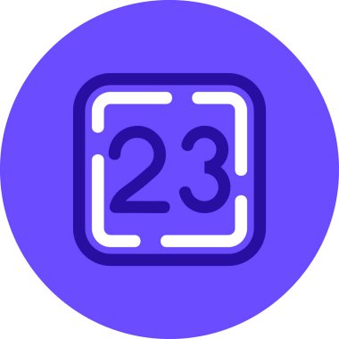 Takvim. Web simgesi basit illüstrasyon