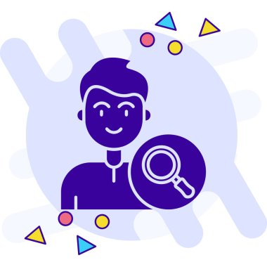 Arama motoru optimizasyon simgesi - taslak biçimi