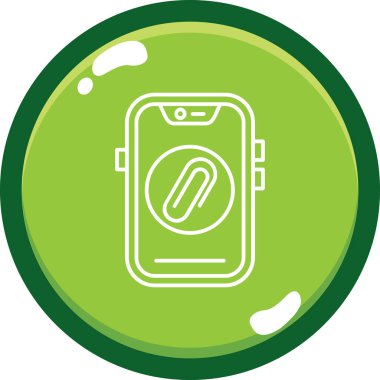 Akıllı saat simgesi, basit stil