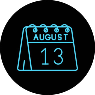 Vektör çiziminin takvim simgesi