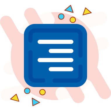 Mavi ve beyaz bir kitabın vektör çizimi