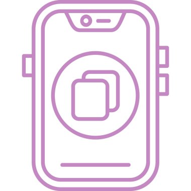 Akıllı telefon vektör çizim