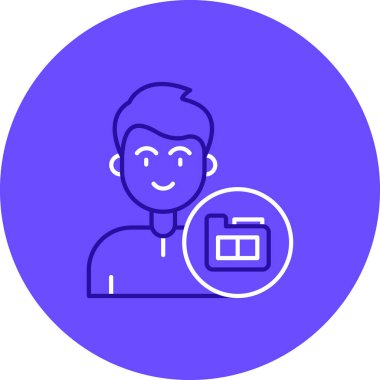 seo modern simgesinin vektör illüstrasyonu