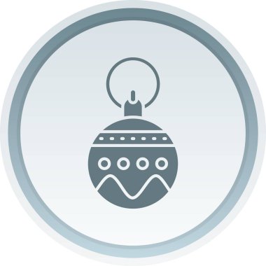 Noel top simge vektör