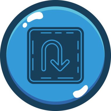 su simgesi vektör illüstrasyonu