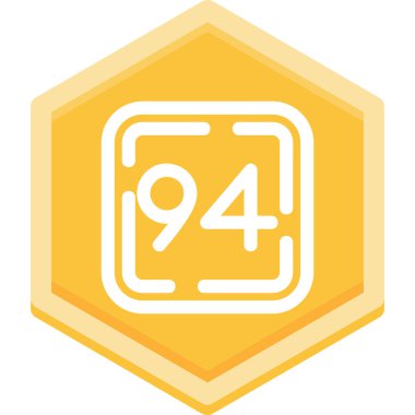 Modern bir simgenin vektör illüstrasyonu