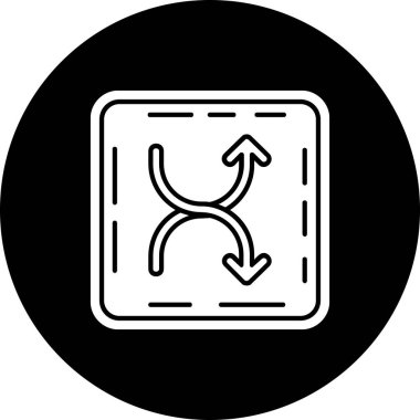 ok simgesi vektör illüstrasyonu