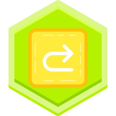 ok yönü simgesi doldurulmuş özet biçimi