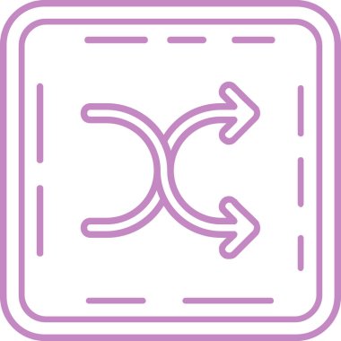 ok simgesinin vektör illüstrasyonu