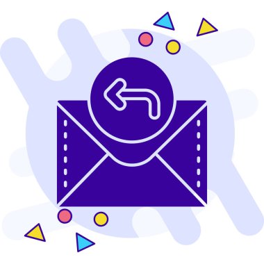 E- posta simgesi vektör illüstrasyonu