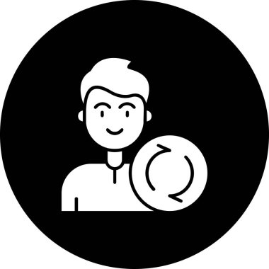 seo modern simgesinin vektör illüstrasyonu