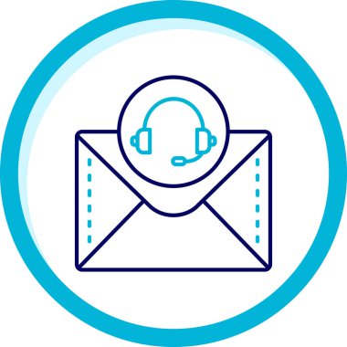 Modern simgenin vektör illüstrasyonu