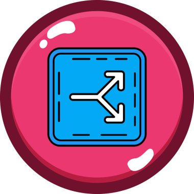 Modern b 'nin vektör illüstrasyonu eksik simgesi