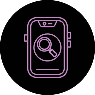 vektör cep telefon simgesi