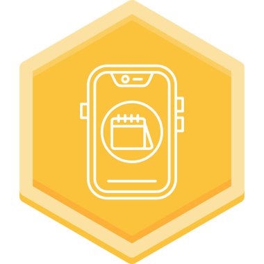 cep telefonu ikonu vektör illüstrasyonu