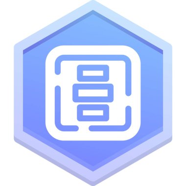 Çin modern ikonunun vektör illüstrasyonu