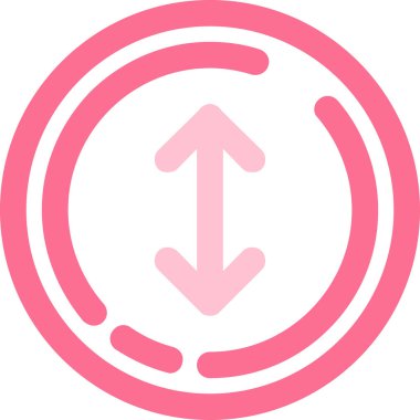 Tek bir simgenin vektör illüstrasyonu